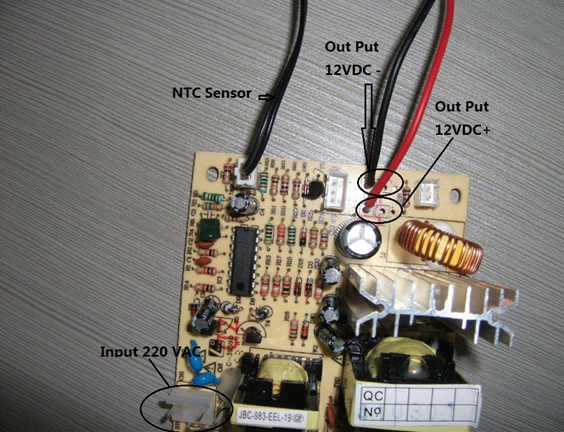 Regulador de temperatura termoeléctrico para el aire acondicionado TÉCNICO