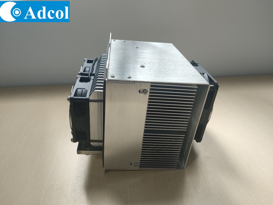 Conjunto termoeléctrico aire-aire de 110W diseñado para armarios electrónicos, refrigeración y cámaras ambientales.