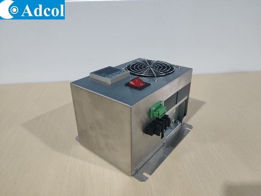 Deshumidificador termoeléctrico de 35 W utilizado para la fase de preprocesamiento de los analizadores de gases